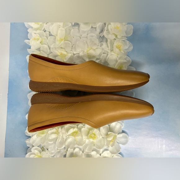 Hogan Scarpe Loafer Tan Leather Slip-On Shoes - Picture 8 of 12